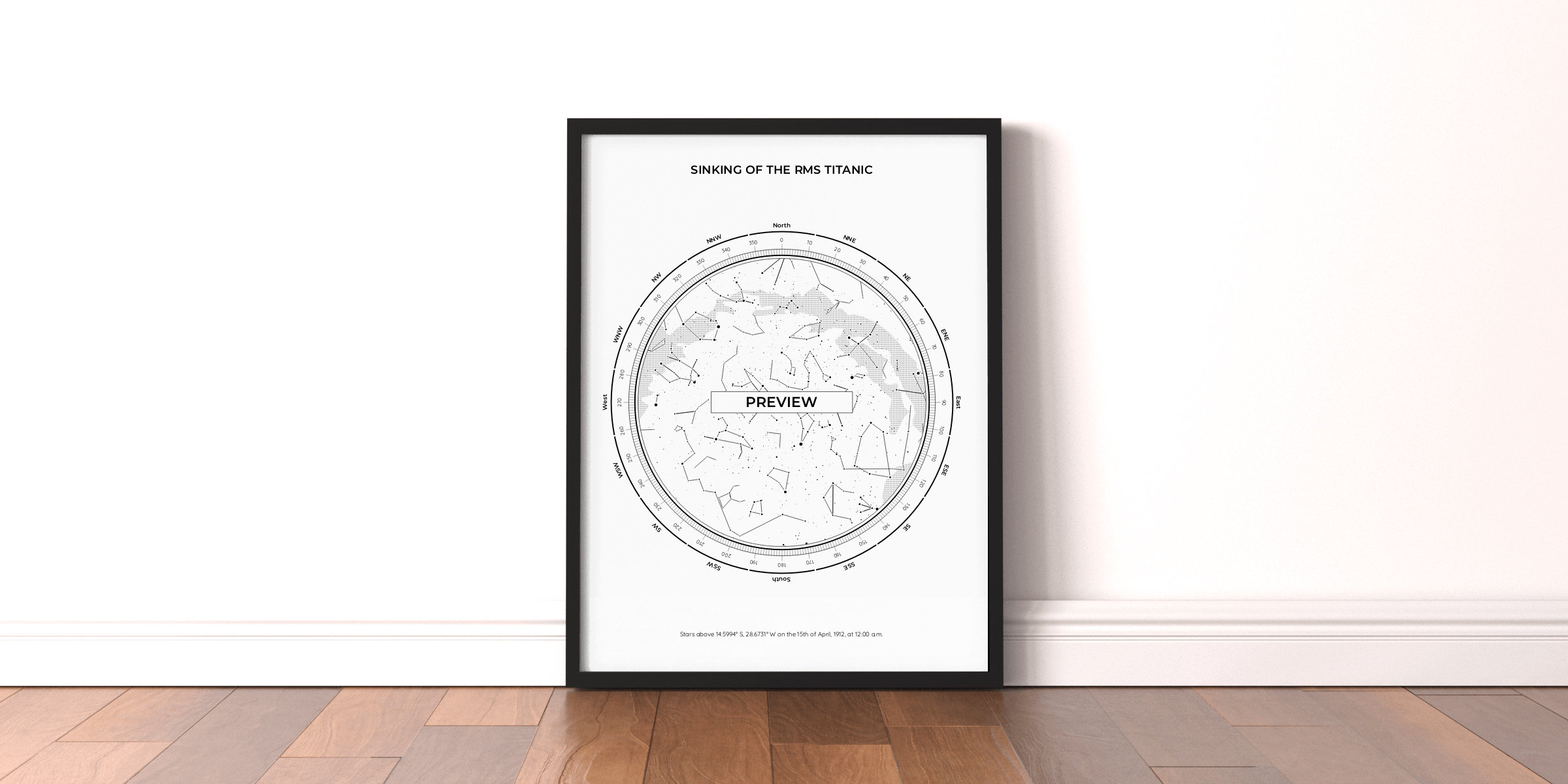 Neil deGrasse Tyson's Titanic star map