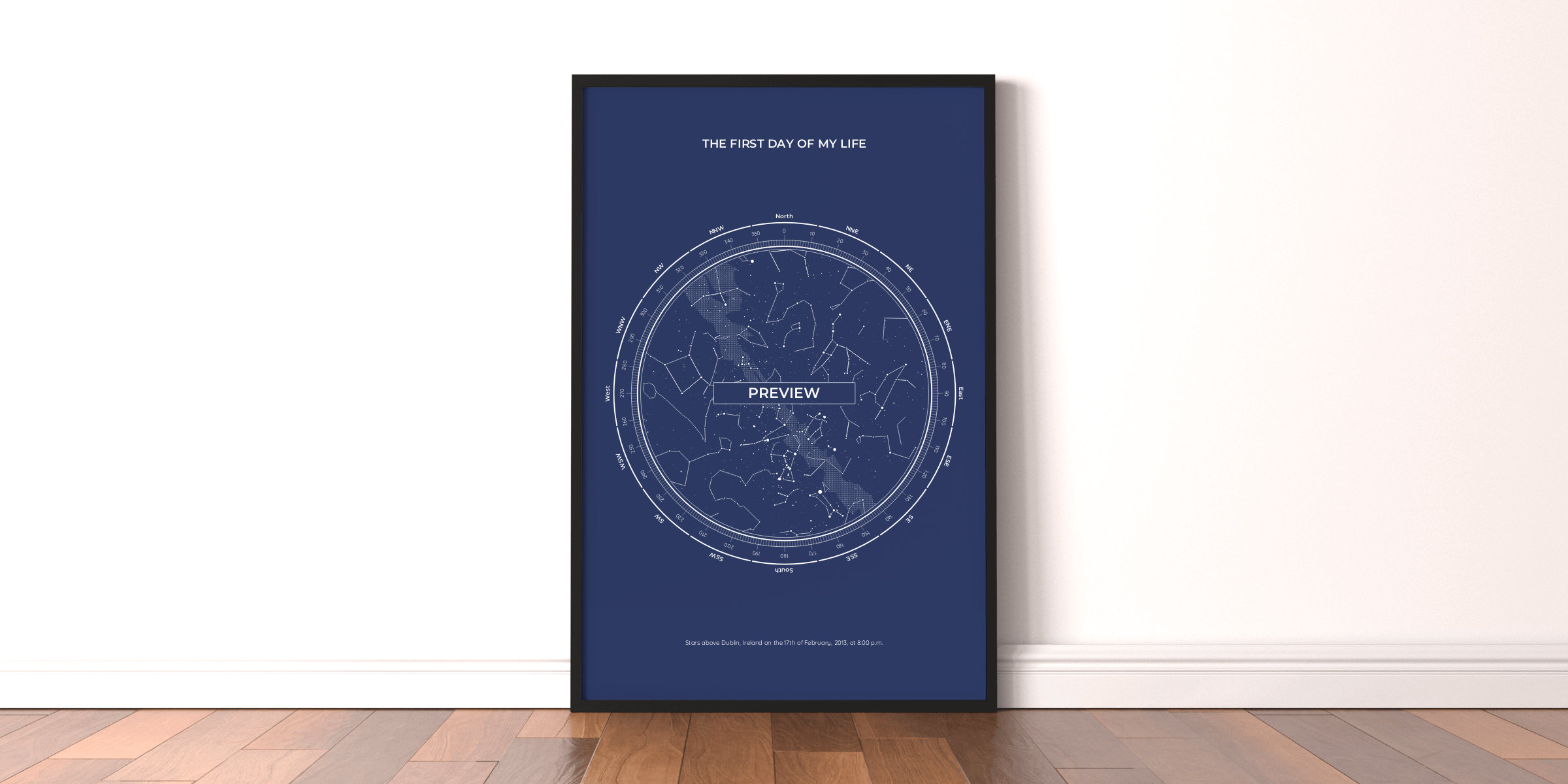 Two star maps; one anniversary